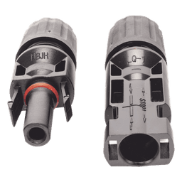 Conector MC-4 para Módulos Fotovoltaicos (conector hembra + conector macho)