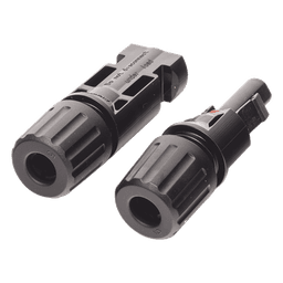 Conector MC-4 para Módulos Fotovoltaicos (conector hembra + conector macho)