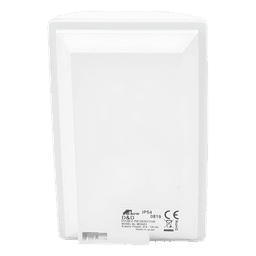 Detector doble elemento. Detección incluso en condiciones adversas.