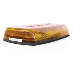 Mini Barra de Luces LED / 18 LEDs Ámbar / 18 Patrones de Destello / IP65 / 12-24 VCC / 35 W / -30°C a 50°C