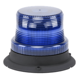 Mini Burbuja LED / 3 LEDs Ultra Brillantes / 12-80 VCC / Destello 75 FPM / SAE J845 Clase III / Policarbonato Resistente a Impactos / 5.1" x 3.9"