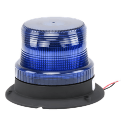 Mini Burbuja LED / 3 LEDs Ultra Brillantes / 12-80 VCC / Destello 75 FPM / SAE J845 Clase III / Policarbonato Resistente a Impactos / 5.1" x 3.9"