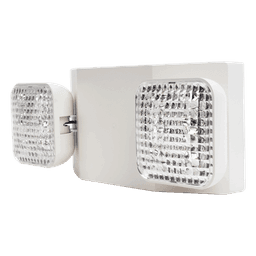 Luz LED de Emergencia / Doble LED 1W / 150 Lúmenes / Voltaje Universal 127-277 VAC / Autonomía 90 min / UL 5VA