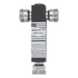 Divisor de Potencia RF / 3 Vías / 350-600 MHz / 500 W / Conectores DIN 7-16 Hembra / Pérdida de Inserción 0.2 dB