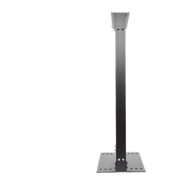 Rack de Dos Postes / 19 in EIA-310D / 24 Unidades de Rack / Aluminio / Carga 300 lbs (136 kg) / Rieles Roscados #12-24 / 1219 mm (4 ft) de Altura