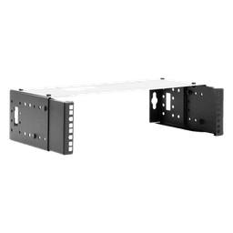 Rack Abierto de Pared / 19in / 2.5 UR / Profundidad Ajustable 8 a 12 in (20.3 a 30.5 cm) / Acero Electroestático