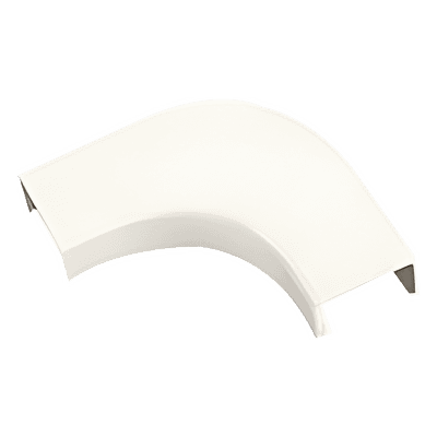 Curva de radio controlado / Canaleta LD5 / ABS UL94V-0 FT4 / Blanco mate / 0 a 50°C