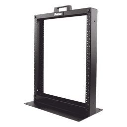 Rack de Dos Postes / 13 Unidades de Rack / 19 in EIA-310D / Aluminio / Carga 300 lb (136 kg) / Rieles Roscados #12-24