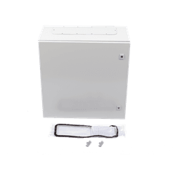Gabinete de Acero para Intemperie / IP66 / IK10 / 600 x 600 x 300 mm / Carga 50 kg / Placa Trasera Galvanizada