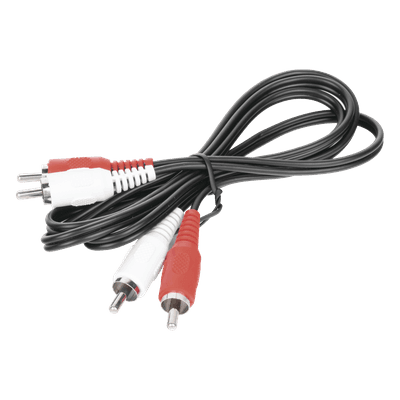 Cable RCA Macho a Macho / 1 m (3.28 ft) / Audio y Video HD / Conectores Codificados por Color / Baja Pérdida de Señal