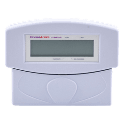 Detector de temperatura y humedad / 2 zonas / LCD / 2 relés NA/NC / -50°C a 150°C / 6 x 4.75 x 1.25 in