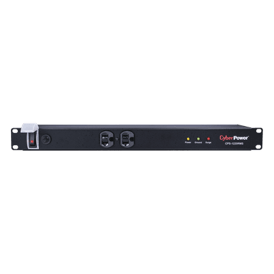 Supresor de Picos Rack 1U / 12 Salidas NEMA 5-20R / 1800J / 20A / 120V AC / Cable 4.5m (15 ft)