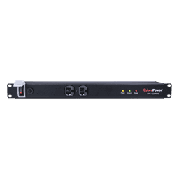 Supresor de Picos Rack 1U / 12 Salidas NEMA 5-20R / 1800J / 20A / 120V AC / Cable 4.5m (15 ft)