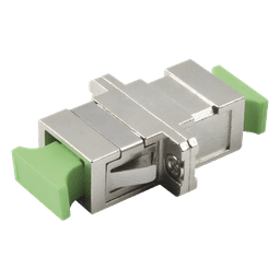 Módulo Acoplador de Fibra Óptica / SC/APC a SC/APC / Monomodo / Simplex / Diseño Pasivo