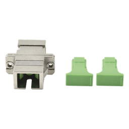 Módulo Acoplador de Fibra Óptica / SC/APC a SC/APC / Monomodo / Simplex / Diseño Pasivo