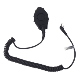Conector de 2 Hilos / Compatible Serie Kenwood / Diseño para Bomberos y Guantes / Uso Profesional