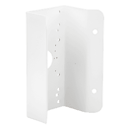 Montaje de Esquina / Acero Inoxidable / Carga 10 kg (22 lb) / Exterior con Juntas de Goma / 126 x 105 x 250 mm