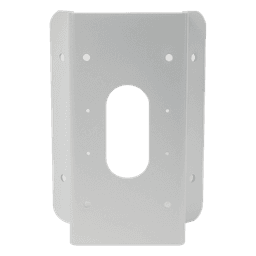 Soporte de Esquina para Cámaras Domo y Bala / Acero Inoxidable / 250 x 126 x 105 mm / 2.2 kg / Color Blanco