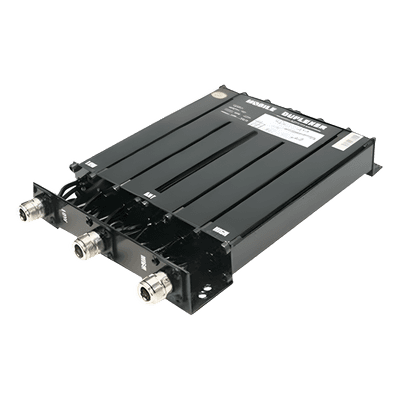 --DESCONTINUADO--Duplexer Compacto de Rechazo de Banda, 450-470 MHz, 6 cavidades, 50 Watt.