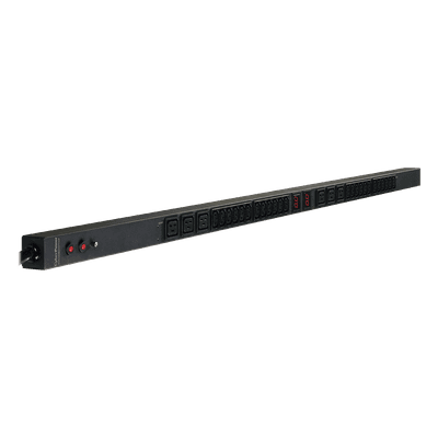 PDU Medible / Entrada NEMA L6-30P 30A / 24 C13 + 6 C19 / Cable 3.05 m (10 ft) / Instalación Vertical 0U