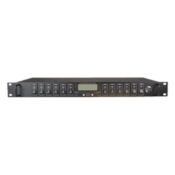 PDU Administrable IP / 12 Salidas CC / Doble Bus 100 A / 12-60 Vcc / 1U Rack 19"
