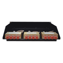 Multiacoplador y Preselector EMR, 375-512 MHz, 12 Canales, 2-8 MHz, 2 UR / Rack 19 in, N Hembras.