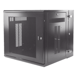 Gabinete de Montaje en Pared / 19in / 12 UR / 635mm (2.08ft) Profundidad / Puerta Ventilada / 250 lb Capacidad