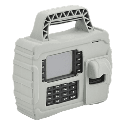 Lector Biométrico Portátil / 5,000 Huellas / 30,000 Tarjetas / Wi-Fi / TCP-IP / IP65 / Batería 7.6 Ah