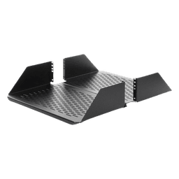 Charola para Rack 19in / Ventilada / 3UR / 136 kg (300 lbs) / Aluminio / 635 mm (25.0') de Profundidad