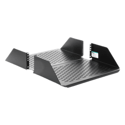 Charola para Rack 19in / Ventilada / 3UR / 136 kg (300 lbs) / Aluminio / 635 mm (25.0') de Profundidad
