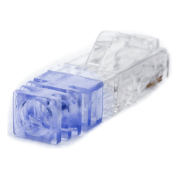 Plug RJ45 / Cat6 / 8P8C / 23-24 AWG / 50μin Oro / 2500 Ciclos / -10 a 60°C / 100 Piezas