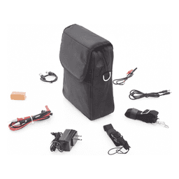 Kit de Accesorios para Probadores de Vídeo / Maleta de Transporte / Fuente 12VDC 2000mA / Cable BNC 30cm / Cinturón Ergonómico / Puntas de Multímetro