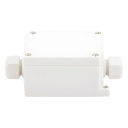 Caja de Conexión Exterior / 4 Líneas Paralelo / IP66 / Calibre 12-22 AWG / -40°C a +120°C / 110 VCA / 12-24 VCC