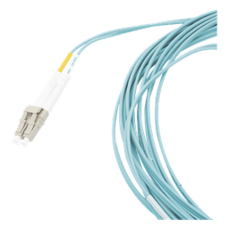Jumper de Fibra Óptica / Multimodo OM3 50/125 µm / LC-LC Duplex UPC / OFNR Aqua / 7 m (22.97 ft)
