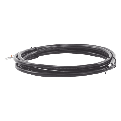 Cable para Controlador, 3.0 m, Negro, Calibre 8 AWG con Terminal de Ojo en un Extremo