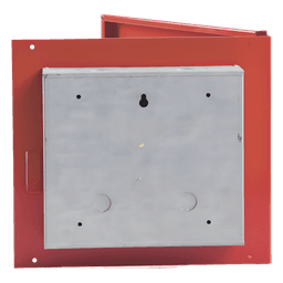Anunciador remoto / 4x20 caracteres / RS-485 / Gabinete con llave / LED estado en tiempo real