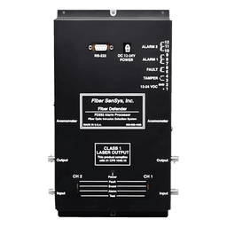 Sensor de Seguridad Perimetral de 2 Zonas / Detección por Fibra Óptica Sensitiva/ 500 Metros de protección por zona