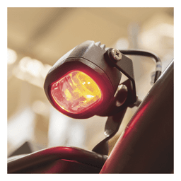 Luz LED de línea roja para limitación de zonas de trabajo en montacargas y vehiculos