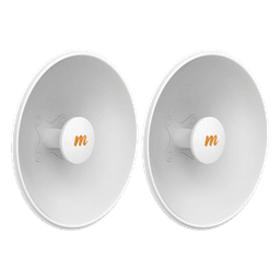 Antena Modular Dual Slant / Ganancia Ajustable 8-25 dBi / Frecuencia 4.9-6.4 GHz / Apertura 8° / Aluminio Fundido / 42.9 cm (16.9 in) Diámetro