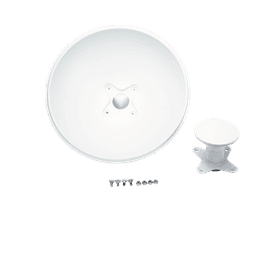 Antena Modular Dual Slant / Ganancia Ajustable 8-25 dBi / Frecuencia 4.9-6.4 GHz / Apertura 8° / Aluminio Fundido / 42.9 cm (16.9 in) Diámetro