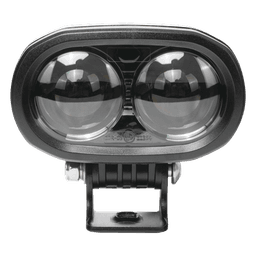 Luz LED de advertencia peatonal de punto azul para montacargas y vehiculos