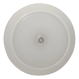 Luz para Interior LED Circular, 5.5", 12-24 Vcc, blanca