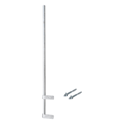 Mástil de Pared / 1.5 m (4.9 ft) / Diámetro 1-1/4' / Calibre 14 / Acero A-36 Galvanizado / Fijación Soldada
