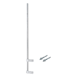 Mástil de Pared / 1.5 m (4.9 ft) / Diámetro 1-1/4' / Calibre 14 / Acero A-36 Galvanizado / Fijación Soldada