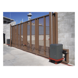 Operador para puertas corredizas de hasta 450 kg y 9 Metros de Longitud / Incluye 6 Metros de Cadena / Equipo de Uso  Continuo