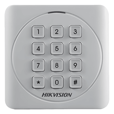 Lector de Control de Acceso / Proximidad EM 125 kHz / Teclado PIN / Wiegand W26/W34 / IP65 / Compacto 87 mm (3.43 in)