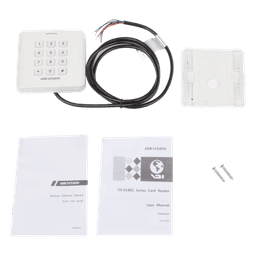 Lector de Control de Acceso / Proximidad EM 125 kHz / Teclado PIN / Wiegand W26/W34 / IP65 / Compacto 87 mm (3.43 in)