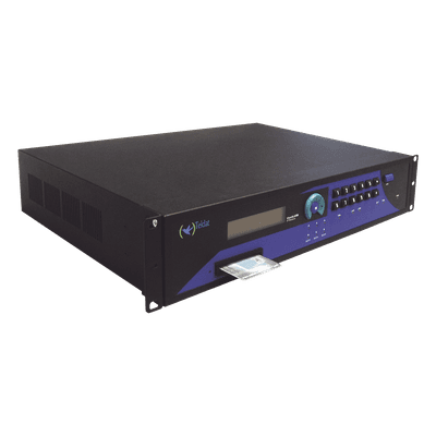 Receptora IP Central de Monitoreo / 3,000 Dispositivos / Cifrado AES 512 Bits / 20 Conexiones Concurrentes / Redundancia Primario/Secundario y Clúster