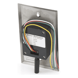 Botón de Salida Sin Contacto / Sensor IR 4 a 15 cm / Acero Inoxidable / Contactos NO/COM/NC / 12 VDC / IP para Ambientes Higiénicos