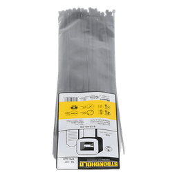 Cincho de Nylon 6.6 / 370 mm (14.6 in) x 3.6 mm / Exterior UV / 178 N / -40°C a 85°C / UL Plenum AH-2